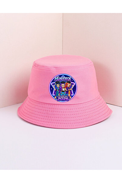 lovver Huntrix Designed Premium Printed 100% Cotton Bucket Hat