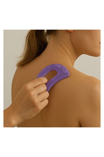 Jumbo Instrument Gua Sha pentru masaj corporal – Accesoriu Masaj Lila Gua Sha...