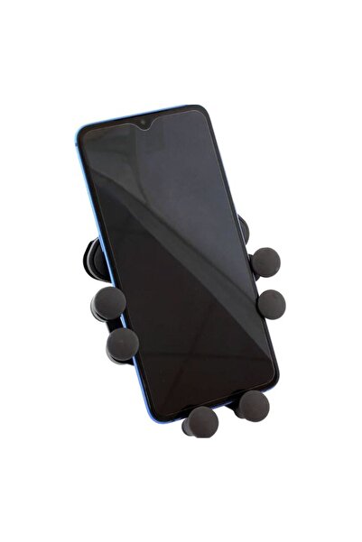 Z Store Suport de telefon reglabil pentru grila de ventilație auto - Negru