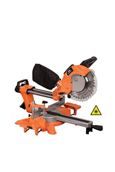 KRAUSMANN 6560 Φαλτσοπρίονο Radial Με Λέιζερ Γραμμής 2000w