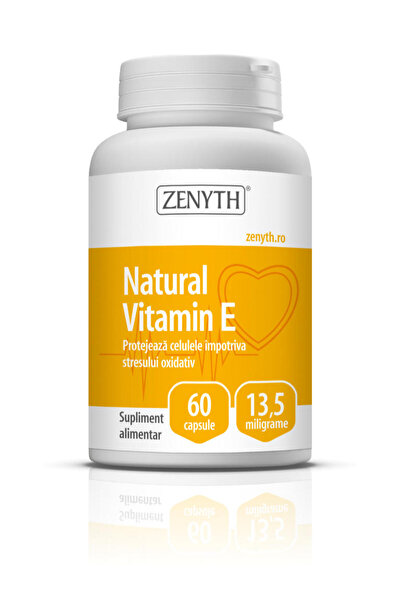 ZENYTH Vitamina E Naturala 13.5mg 60cps