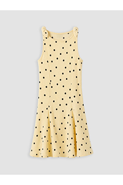 LC Waikiki Timeless Clothing & Timeless Choices Girls' Dress with Polka Dots ...