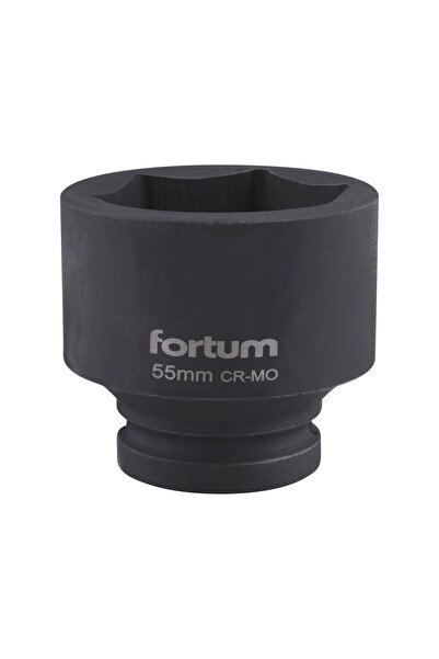 FORTUM Impact socket 55 mm, FORTUM, 3/4", 4703055