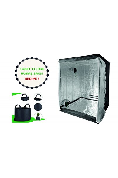 ZeuXe Grow Box Bitki Yetiştirme Kabini | 150x150x200cm | Tekstil