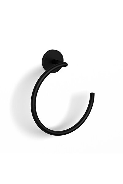 LANGBERGER Series 108 21108-38D-400 Black Matt Κρίκος Πετσέτας 21,6 εκ.
