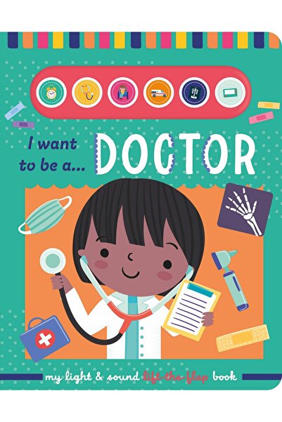 North Parade Publishing 6 Button Light And Sound Book - Doctor