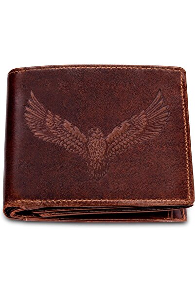 Urban Forest Zeus RFID Blocking Leather Wallet for Men, Caramel Brown, Casual