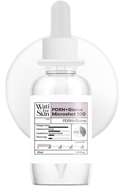 wati for skin Ser PDRN + Biome Microshot 100 cu microneedling, glow, hidratar...