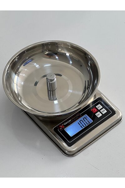 Tüccarefendi 10 KG 1 Gr Hassasiyetli Dijital Mutfak Terazisi – Paslanmaz Çeli...