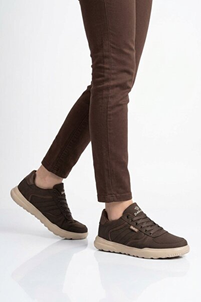 Dakırs Brown Textile Men's Casual Shoes