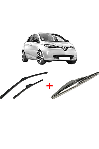 Bosch Комплект от 3 чистачки за RENAULT ZOE (BFM_) от 2012 г., за предно и за...