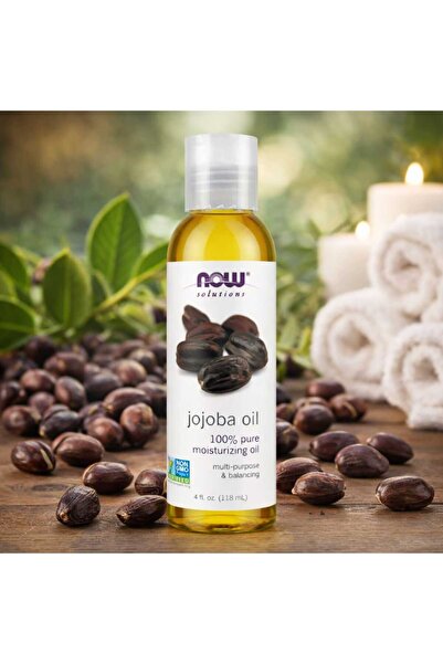 Now Solutions 100% Pure Jojoba Oil Moisturizing Hair & Skin Care Oil