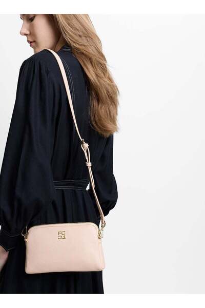 French Connection Women Pink Mila Crossbody Bag