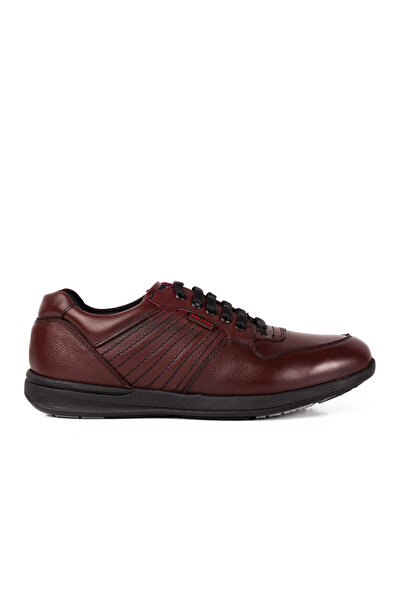 Mario Lavalle , pantofi casual bărbați model 087, piele naturală, Visiniu