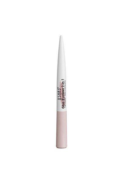 Ushas Eyeliner tip stilou negru, 2 în 1, cu adeziv pentru gene false, reziste...
