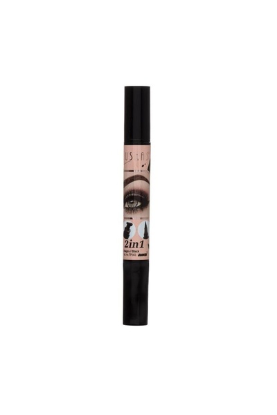 Ushas Eyeliner tip stilou, 2 în 1, cu ștampilă, rezistent la apă, 3 ml – lini...