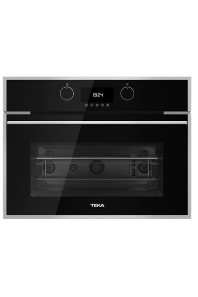 Teka MLC 844 BK SS E01 Εντοιχιζόμενος Compact Φούρνος Μικροκυμάτων με Grill A+