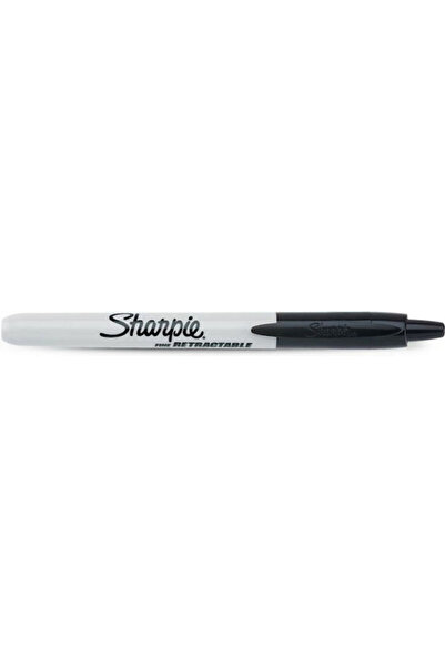 Sharpie Markere permanente negre 12 bucăți