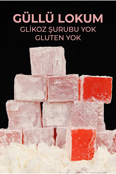 Güllü Lokum 500 g Glutensiz lokum