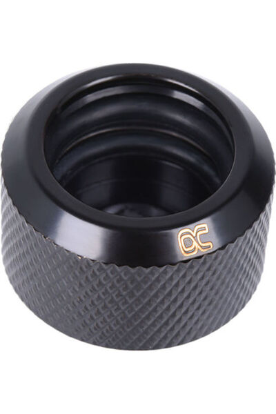 Alphacool Fiting de compresie Icicle 16mm pentru tub rigid G1/4, Negru