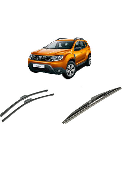 Bosch Σετ 3 υαλοκαθαριστήρων για DACIA DUSTER SUV Van από το 2011-2018, για π...