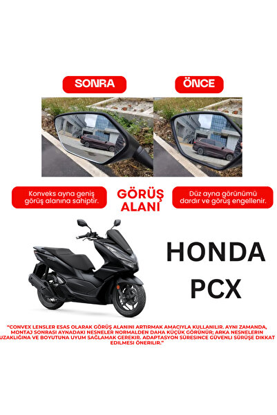 Pandamoto Honda PCX 21-26 Geniş Açı Ayna