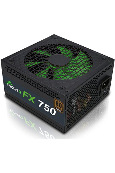 EVOLVEO Sursă de alimentare pentru computer 750W, neagră, semi-modulară, 80 P...