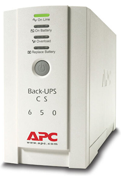 Apc Back-UPS CS 650 Off-Line 650VA 400W cu 3 prize de alimentare IEC