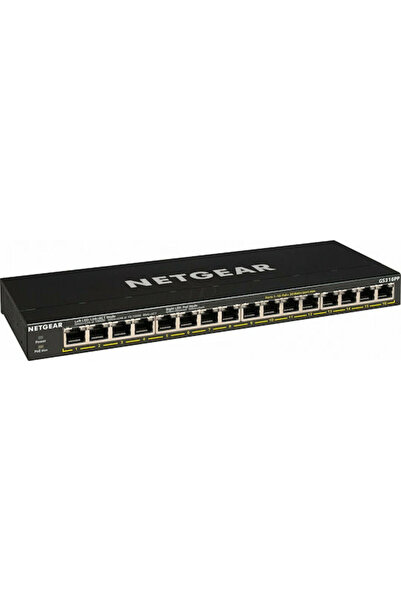 NETGEAR GS316PP-100EUS Switch PoE L2 negestionabil cu 16 porturi Ethernet Gig...