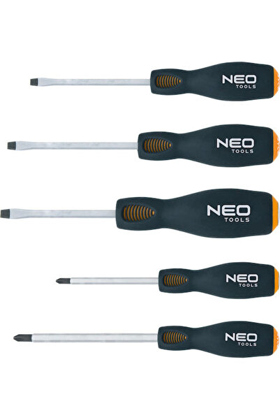 NEO Tools Set 5 șurubelnițe magnetice Cod: 04-240