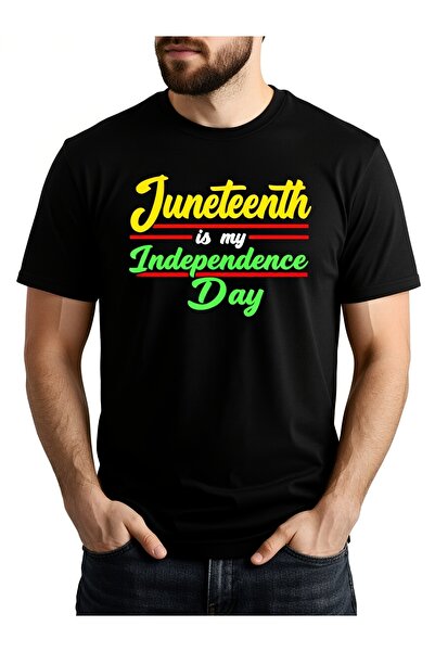 17 seramik تي شيرت رجالي بتصميم 'June Day Is My Independence Day' مميز، قميص ...