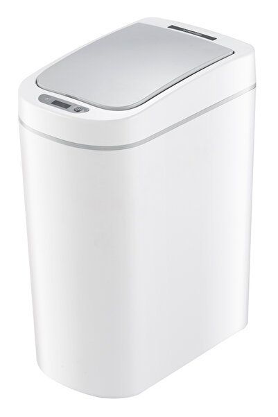 OEM HOME USE κάδος απορριμμάτων HUH-0255 με φωτοκύτταρο, 7lt, λευκός