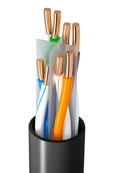 POWERTECH καλώδιο δικτύου CAB-N293, Cat 6 U/UTP, CCA, 24AWG, 100m, μαύρο