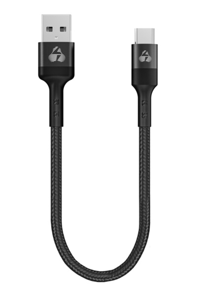 POWERTECH καλώδιο USB-C σε USB PTR-0166, 60W, 480Mbps, 25cm, μαύρο