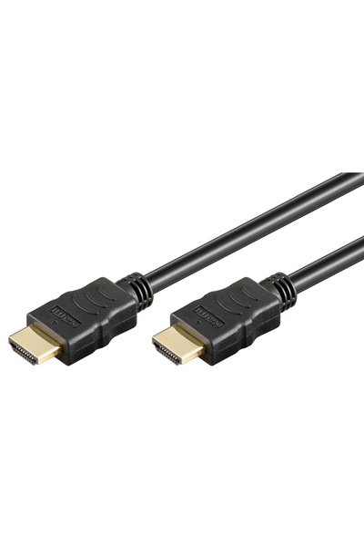 goobay καλώδιο HDMI 2.0 61160 με Ethernet, 4K/60Hz, 18 Gbps, 3m, μαύρο