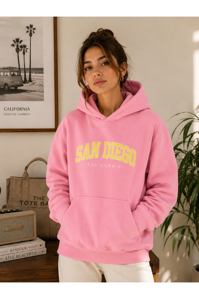 COMANCHERO Unisex Sandiego Printed Hooded Sweatshirt