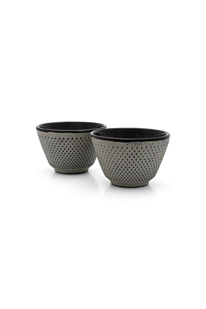 Bredemeijer Set 2 Cesti de ceai, Bredemeijer, Fonta, Gri