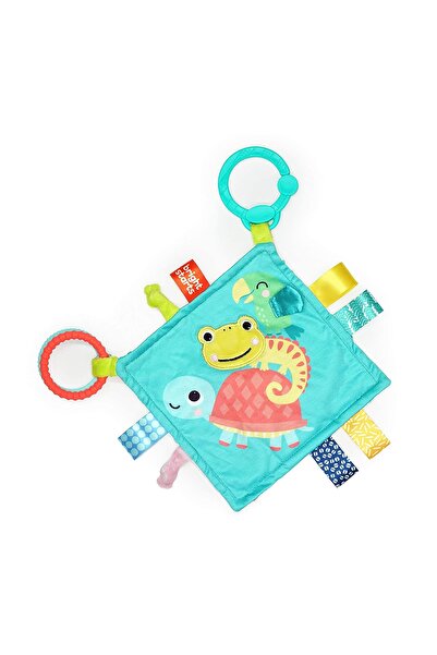 Bright Starts Мини плюшено одеяло с весели животни