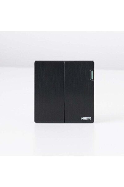 Milano 10A 2G 2W Switch Electrical Switches Sockets Outlets