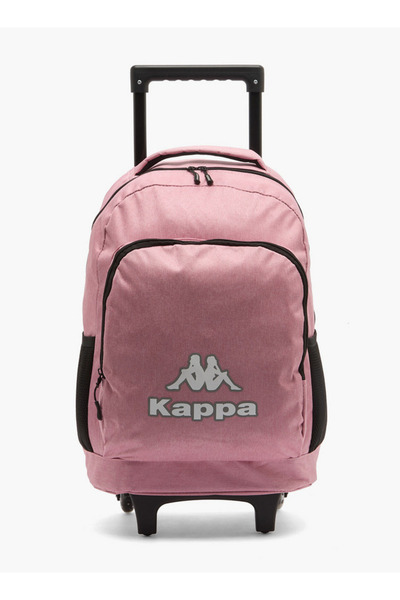 Kappa Logo Print 3-Piece School Trolley Bag Set for Kids 13 Years+ with Lunch...