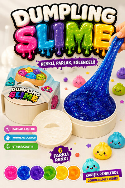 HEROES Dumpling Slime Oyun Jeli - Stres Giderici - Eğitici ve Öğretici Motor ...