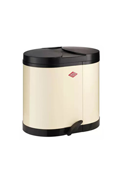 Wesco Cos de gunoi set 2x15l, Beta, bej, 30l, pedala