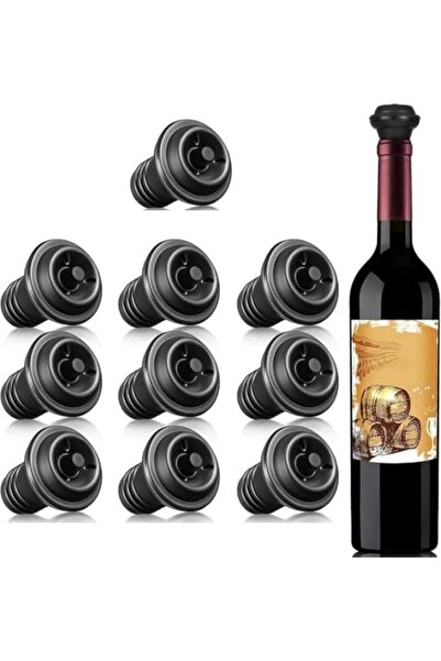Yıldızan Nry Shop Aputue Wine Stoppers, 10 Pieces of Bottle Rubber Corks for ...