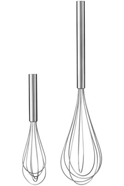 Yıldızan Msa Shop Whisk Stainless Steel Set of 2 931845