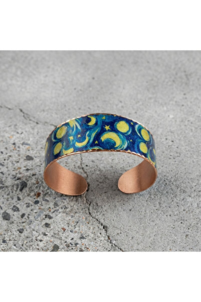 Erol Bakır New Series 1987 Bijouterie Bracelet 100% Handmade Copper
