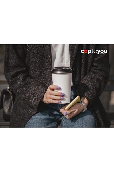 Yıldızan 50Pcs Party Cups, White Disposable Cardboard Cups 16 Oz, Large Paper...