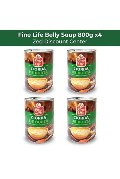 Fine Life Supă de burtă 800g x4