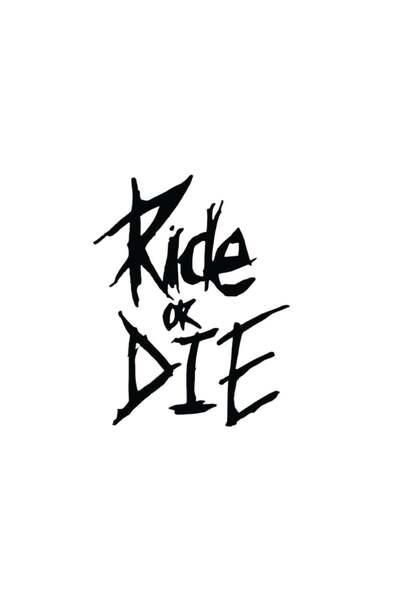 Amo-Stickers Αυτοκόλλητο Ride or Die Μοτοσικλέτα 20εκ. Λευκό