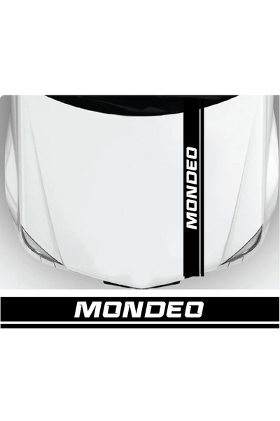 Amo-Stickers Sticker capota Ford Mondeo Gri inchis