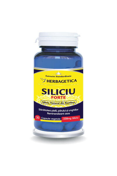 herbagetica Siliciu Forte 30 capsule
